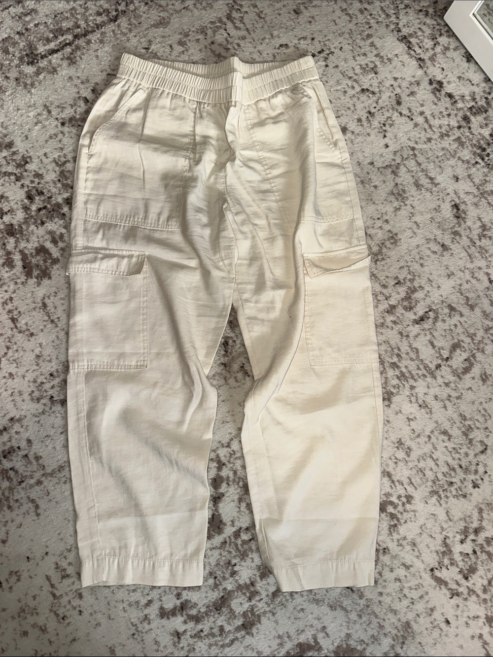 a new day Cream Utility Cargo Joggers